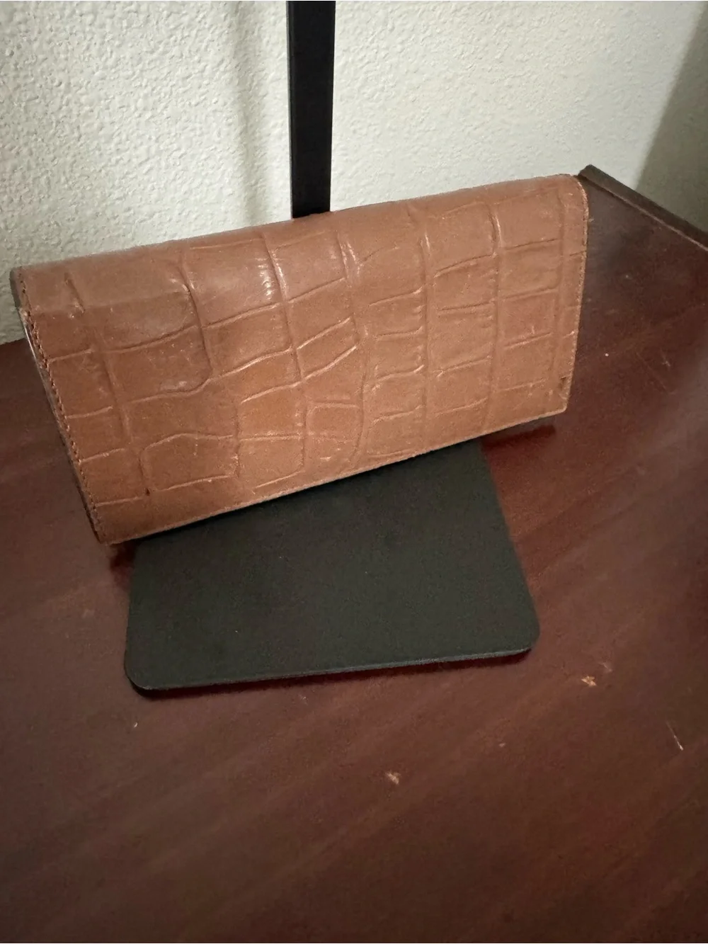 Coach croc embossed